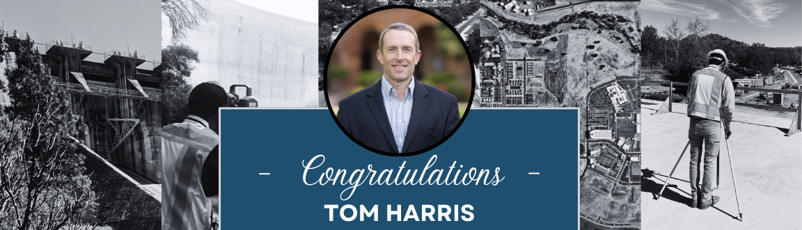 Tom Harris promotion to Senior Managing Surveyor